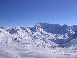 ski en été à tignes