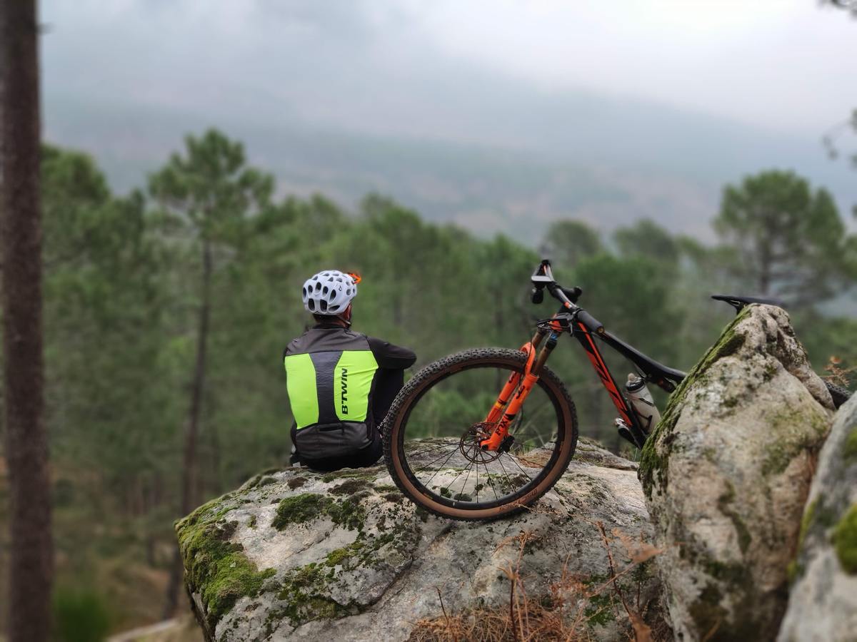 vtt à la montagne