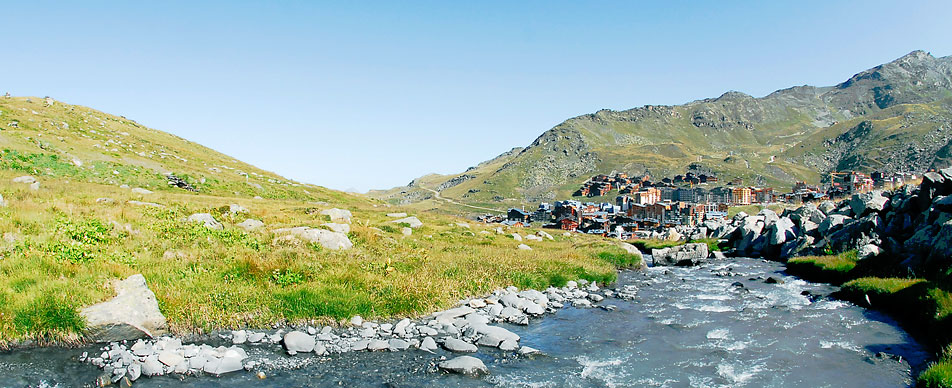 Trek à Val Thorens en été