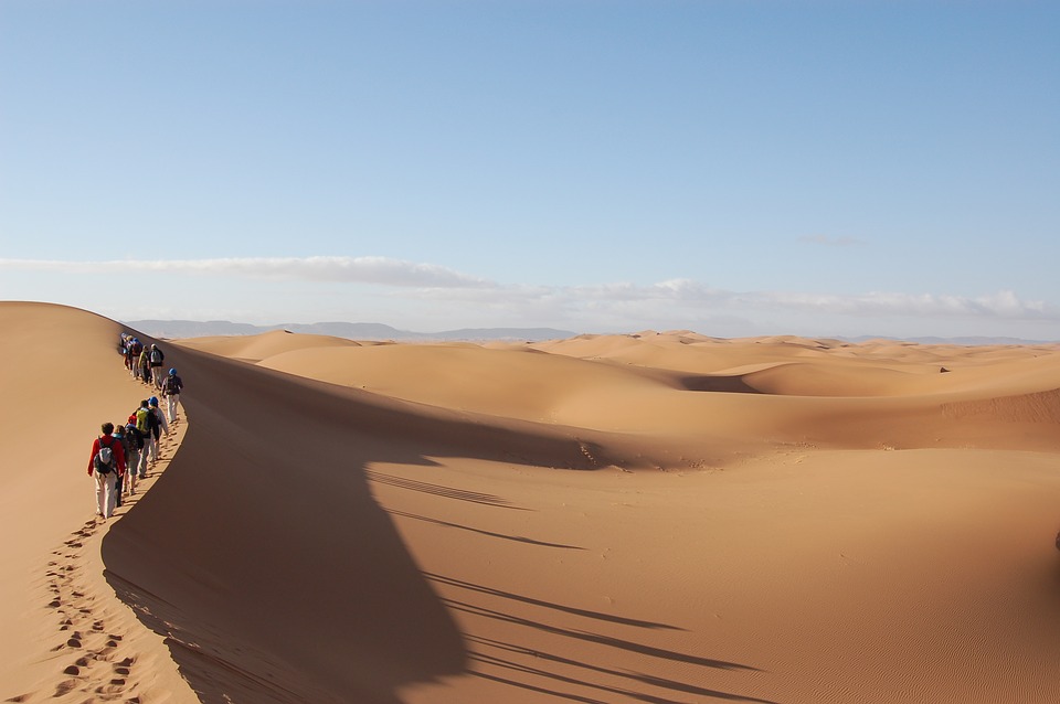 Une aventure en milieu désertique